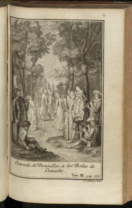 Entrada de Donzellas, a las Bodas de Camacho