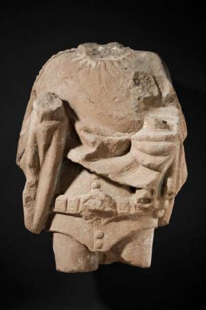Torso einer Heiligenfigur