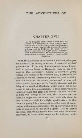 Chapter XVII. I go to Surgeons Hall, where I meet with Mr Jackson - ...