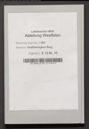 Die vom Kloster Marienfeld herrührenden Prästationen