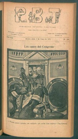 Los canes del Congreso - [Caricatura]