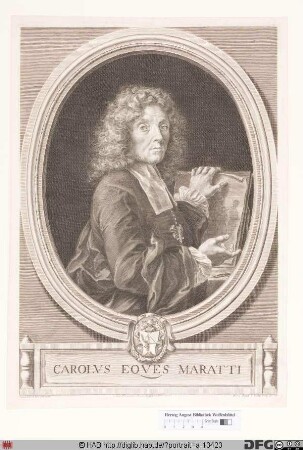 Bildnis Carlo Maratti (Maratta)