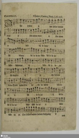 Choro 1. Canto 2. Voce.