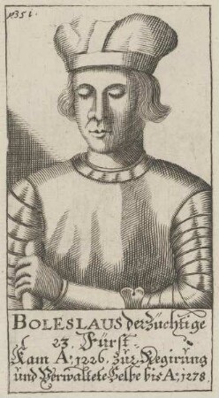 Bildnis von Boleslaus dem Züchtigen