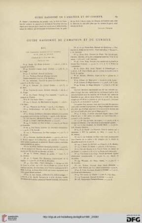 Guide raisonné de l'amateur et du curieux