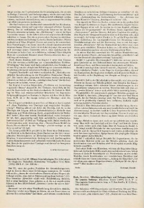 607-608 [Rezension] Siemoneit, Hans Rudolf, Offenes Gemeindesingen