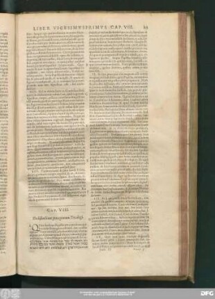 Cap. VIII. De distinctione praeceptorum Decalogi.