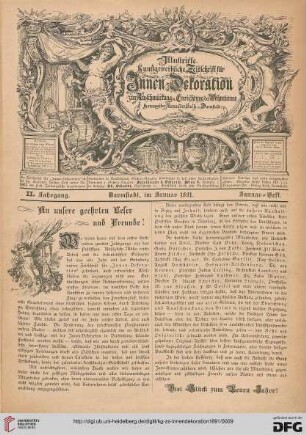 An unsere geehrten Leser und Freunde!