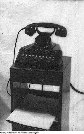 RFT-Fernmeldetechnik, Produkte, u.a., Dezember 1953