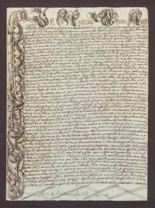 Papst Clemens XIII. verleiht dem Clemens Vinzenz von der Heyden gen. Belderbusch die durch Verzicht des Grafen Karl Franz von Manderscheid erledigte Kanonikerpräbende zu Speyer.