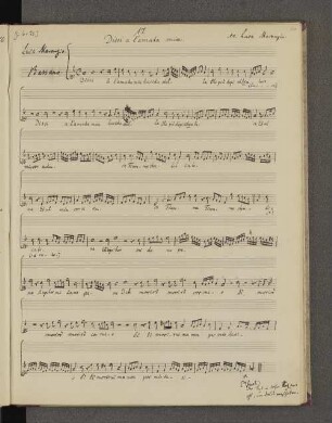 17. Dissi a l'amata mia lucida stella