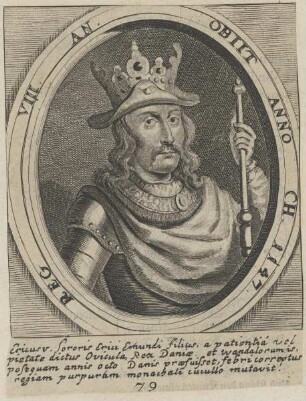 Bildnis des Ericus, König von Dänemark