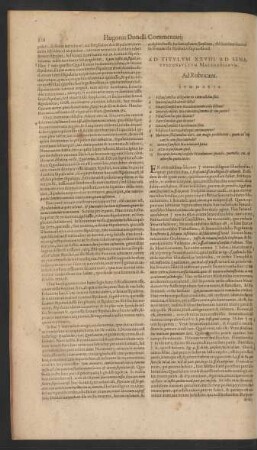 Ad Titulum XXVIII. Ad Senatusconsultum Macedonianum.
