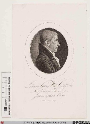 Bildnis Johann Georg Wilhelm Günther