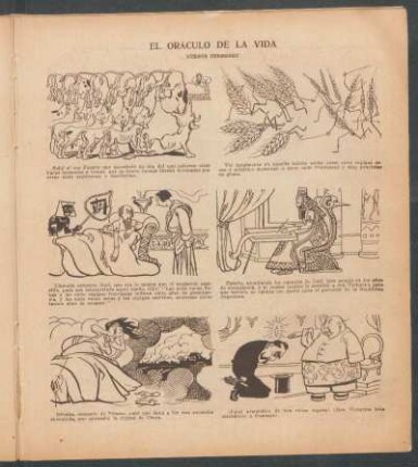 El oráculo de la vida - [Cómic, continuación] : Sueños célebres