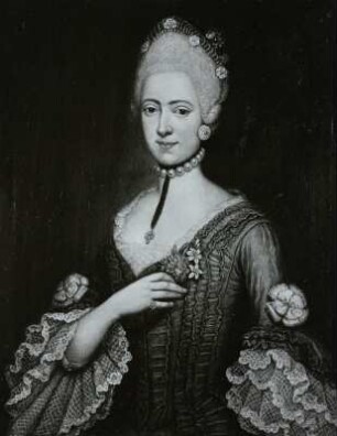 Porträt der Friedericke Louisa von Oppel, geb. von Marwitz