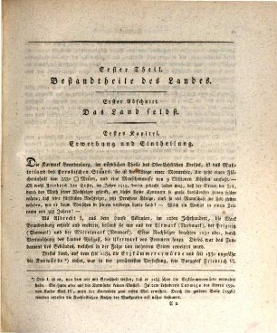 Statistisch-topographische Beschreibung der gesammten Mark Brandenburg : Für Statistiker, Geschäftsmänner, besonders für Kameralisten, Bd. 1. Die allgemeine Einleitung zur Kurmark, die Altmark und Prignitz enthaltend