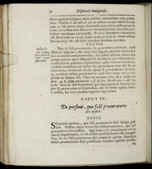 Caput IV. De personis, quæ falsi procuratores dici possunt.