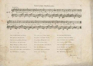 Lied No. 6 Lied eines Seefahrers