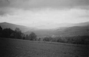 Lamer Winkel : Blick vom Oberhaidersberg in den Lamer Winkel bei Lohberg