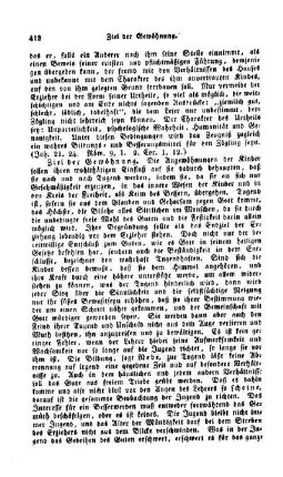 Ziel der Gewöhnung