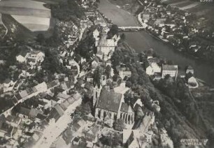 Leisnig. Luftbild