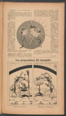 Los preparativos del mosquito - [Viñeta cómica]