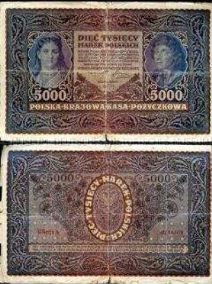 Polen 5000 Marek