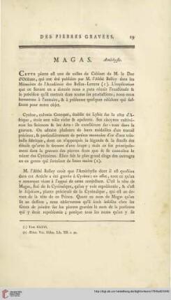 Magas. Améthyste