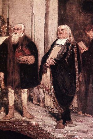 Trauung Martin Luthers mit Katharina von Bora