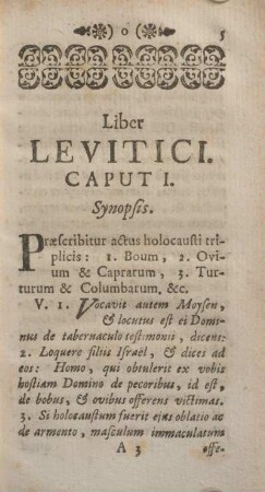 Liber Levitici.