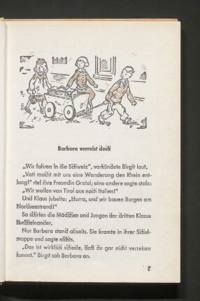 Barbara verreist doch