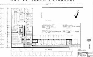 Stuttgart Hbf: Neubau der Basa Nebengeb.