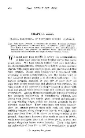 Chapter XXXI. Glacial Phenomena Of Northern Europe - continued