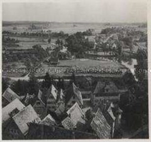 Dinkelsbühl, Blick vom Stadtturm nach Osten