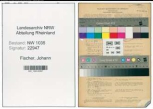 Entnazifizierung Johann Fischer , geb. 06.05.1900 (Hauer)
