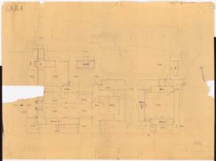 Luftkreiskommando (L.K.K.) II, Berlin-Dahlem: Lageplan 1:500