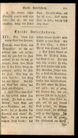 [20.] Christi Auferstehung Nr. 111 - 124