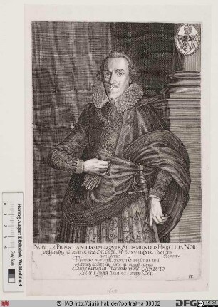 Bildnis Sigmund Herel(ius)