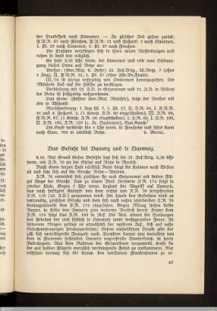 Das Gefecht bei Damery und Le Quesnoy