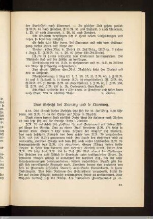 Das Gefecht bei Damery und Le Quesnoy