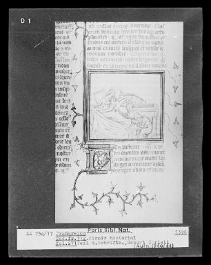 Miroir historial, fol. 271, Geburt Christi