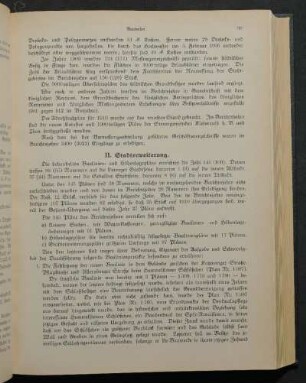 II. Stadterweiterung.