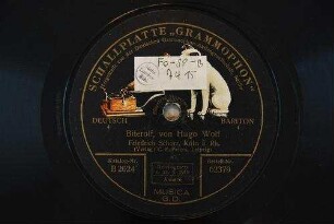Biterolf / von Hugo Wolf