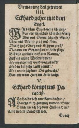 V. Eckhard kömpt ins Paradeiß.