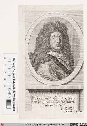 Bildnis Daniel Georg Morhof
