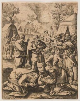 Steinigung von Mose, Josua und Kaleb