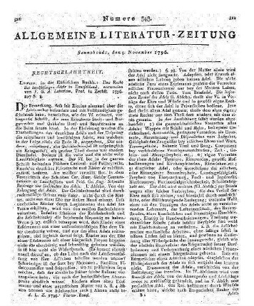 Urtheile und Haupt-Bescheide, welche beym Königlich-Groß-Britannischen und Churfürstlich-Braunschweig-Lüneburg. Ober-Appellations-Gerichte ... abgefasst und als eröffnet hinausgegeben worden. Jg.1-2. Celle: Schulze 1794-96