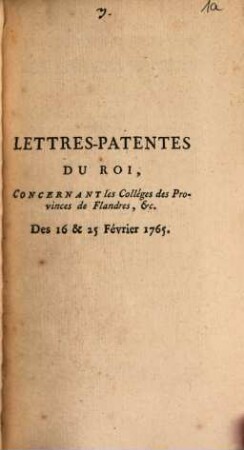 Arrest de la cour du Parlement de Douay : du 13. Dec. 1764