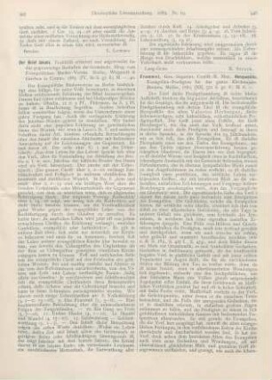 446-447 [Rezension] Frommel, Max, Herzpostille